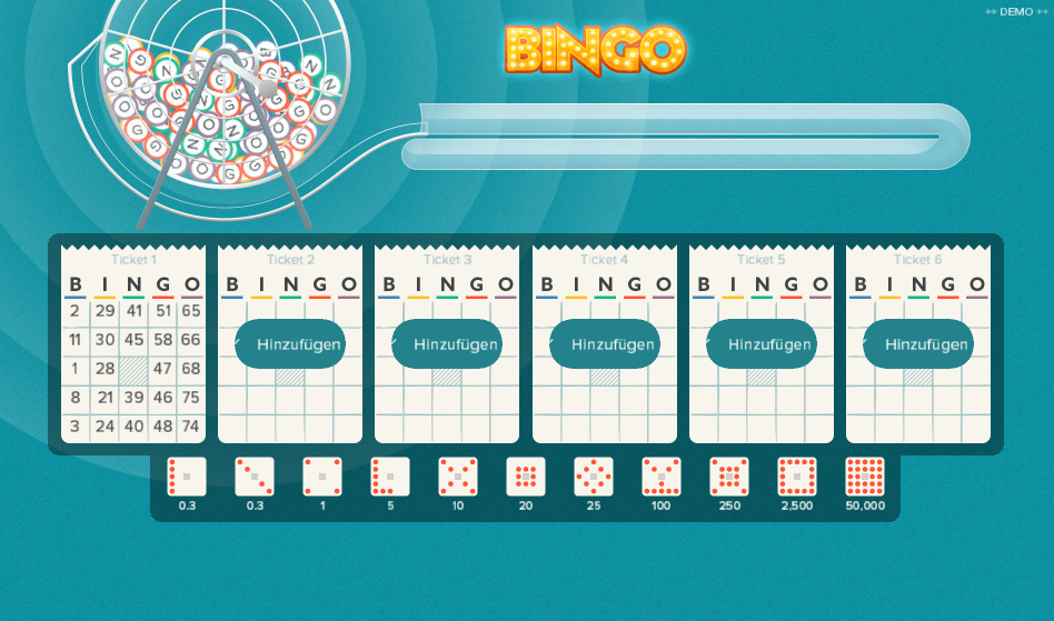 Bingo bei Lottoland im Spiel
