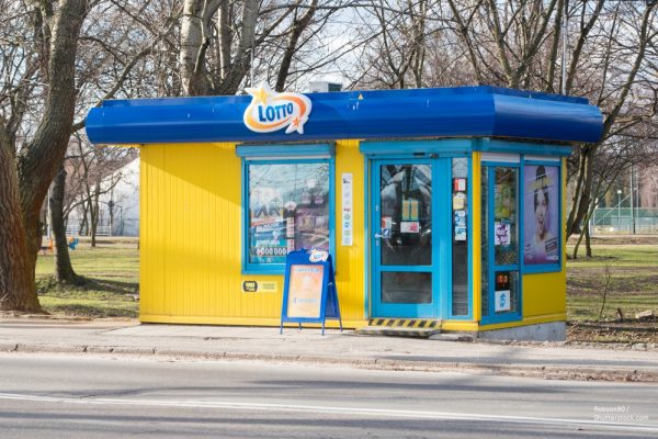 Lotto shop Polen